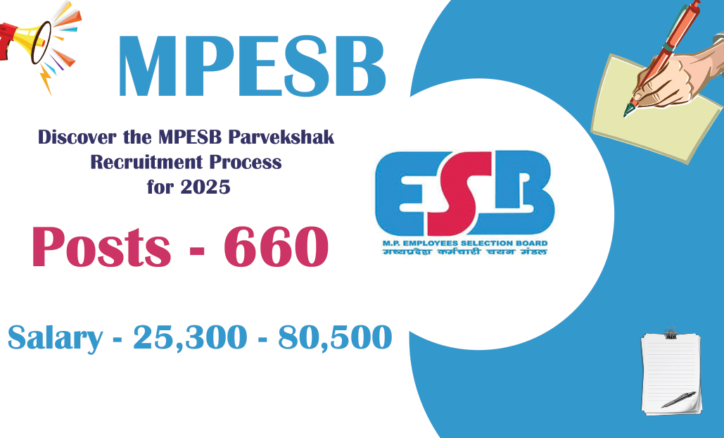 Discover the MPESB Parvekshak Recruitment Process for 2025