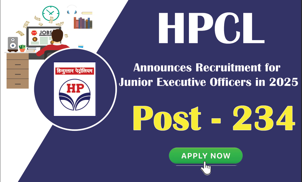 HPCL Announces Recruitment for Junior Executive Officers in 2025