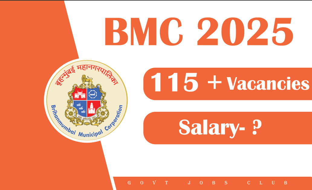 BMC 2025 Job Openings DEO, Executive Assistant, and More Roles