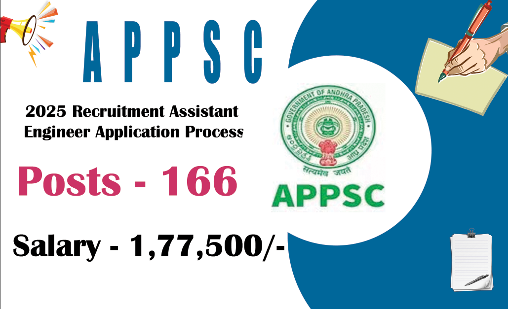 APPSC 2025 Recruitment Assistant Engineer Application Process
